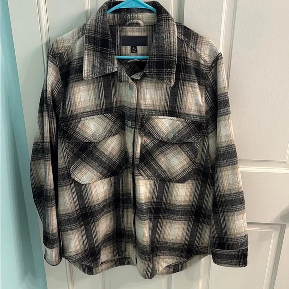 Blank NYC Jackets Coats Plaid Buttonup Jacket Poshmark